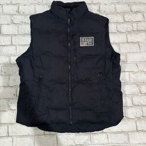 Sebago Puffer Vest Down Filled Warm Navy size‎ XL